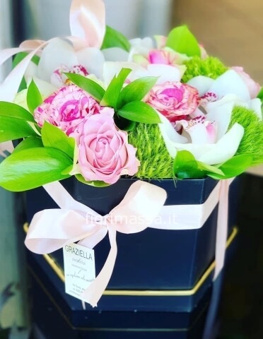 Elegante box floreale